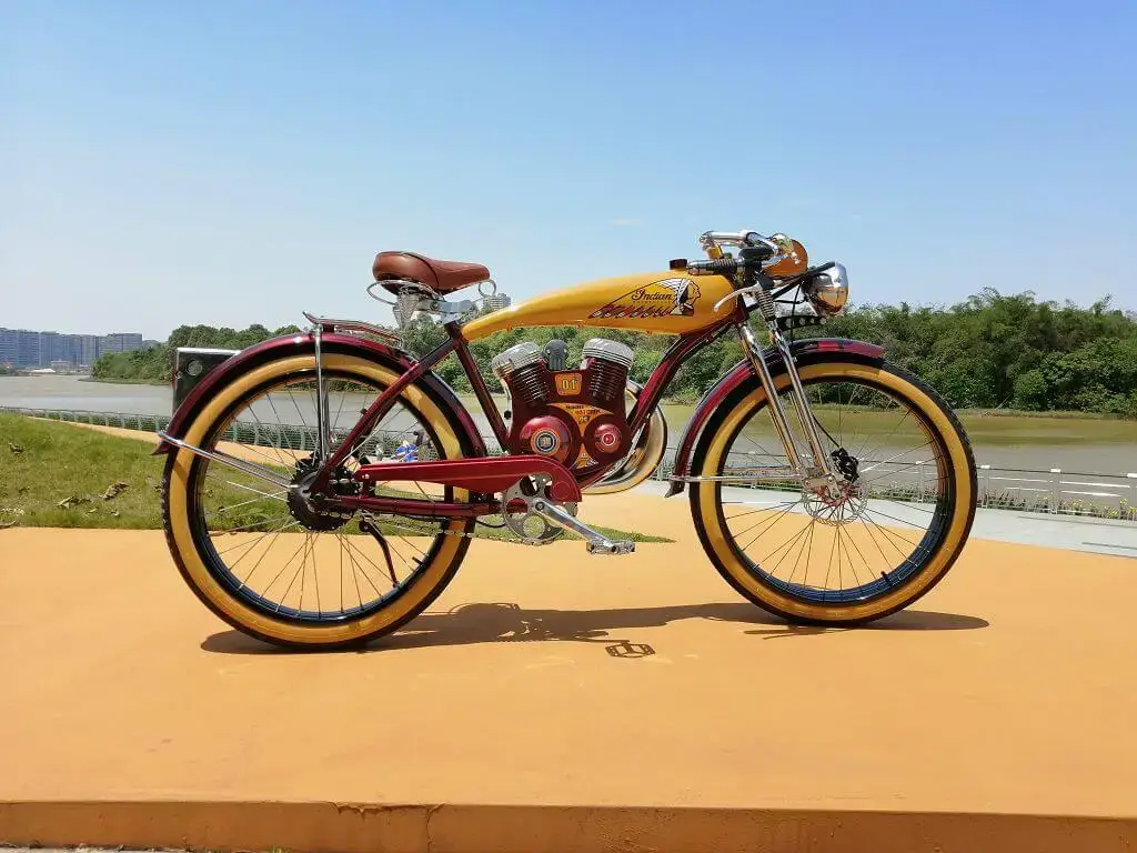 classic motorized bicycle for sale