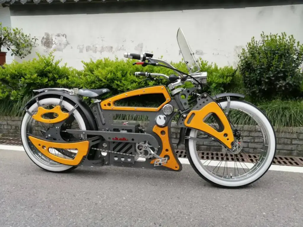 DIY Vintage motorized bicycle for sale